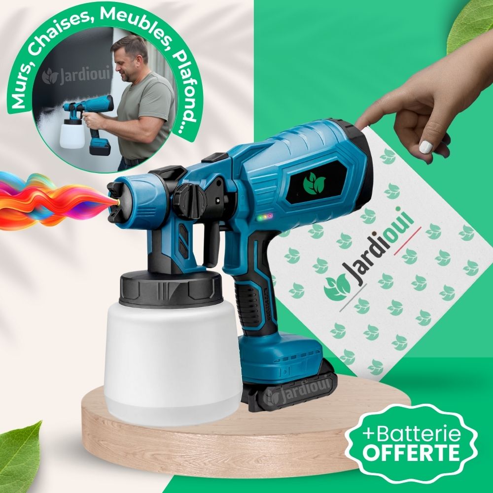 Pistolet à Peinture Électrique Sans Fil Portatif Magique (+Batterie Offerte)