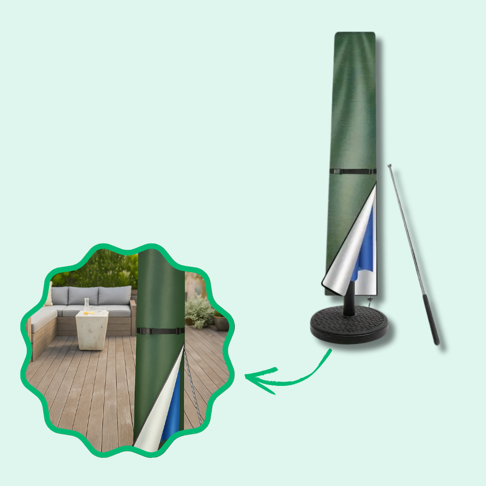 Housse Protectrice Intégrale Anti-UV pour Parasol