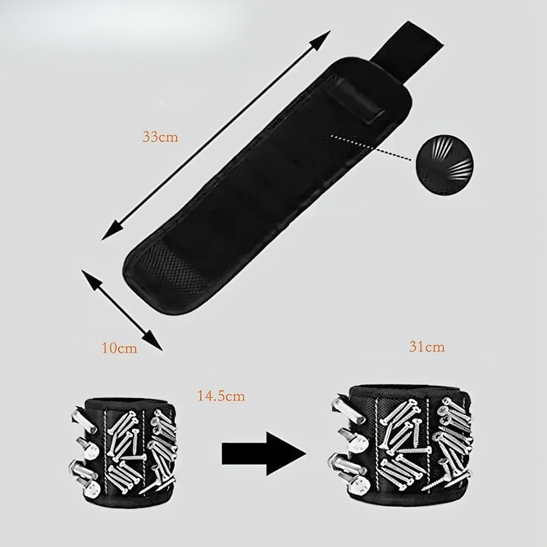 Jardioui Bracelet Magnétique de Bricolage Ingénieux