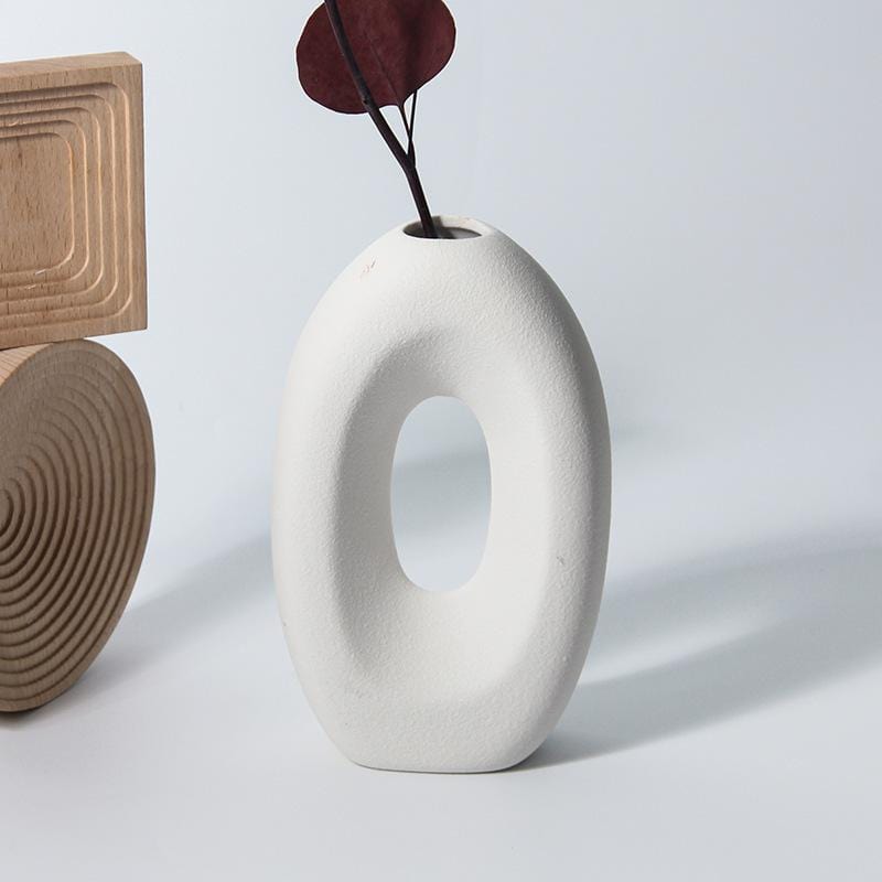 frJardioui Vase Nordique Minimaliste en Céramique