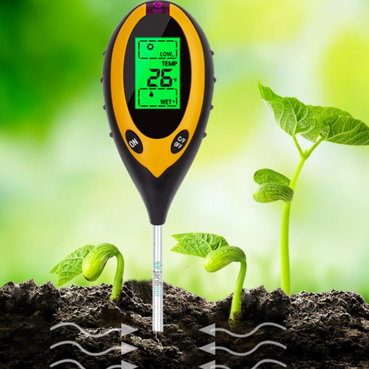 PH-mètre de Sol Numérique Multifonction 4 en 1