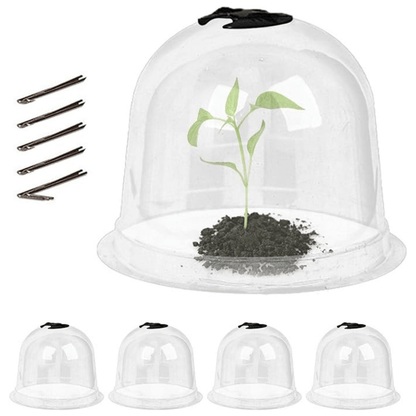 Jardioui 10 Couvercles (7 Pièces + 3 Offertes) (4.49 €/ pcs) Couvercles Protecteurs Réutilisables pour Plantes (7 Pièces + 3 Offertes)