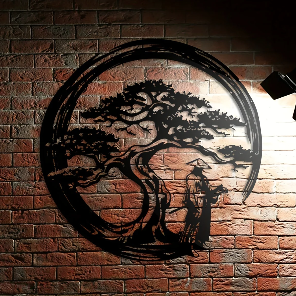 Jardioui 2 Décorations (24.90 €/ pcs) Décoration Murale Bonsaï Japonais