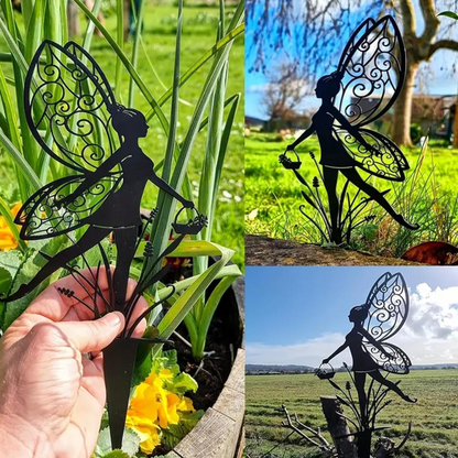 Jardioui 3 Décorations (9.67 €/ pcs) Décoration de Jardin Fééerique en Métal