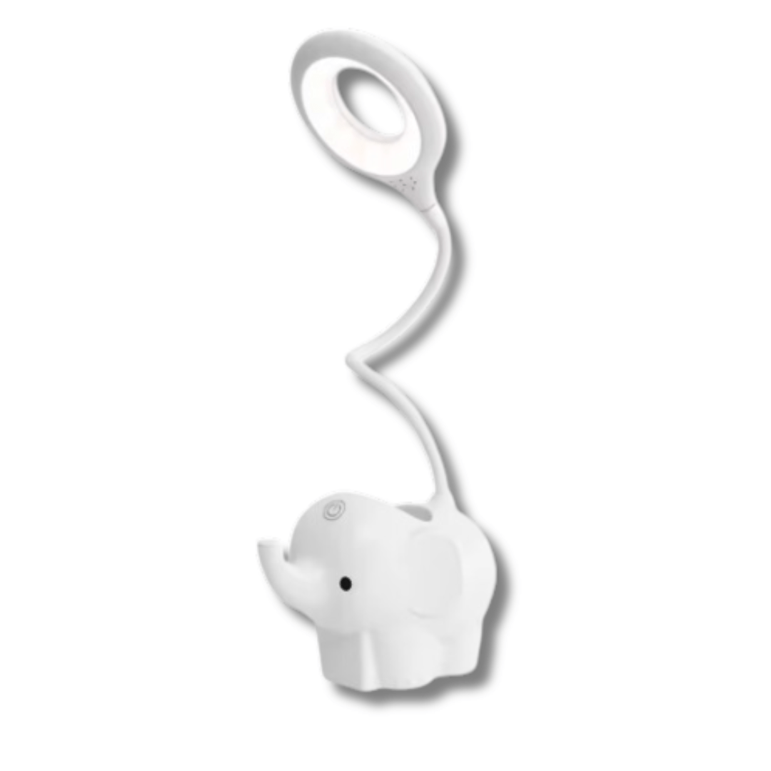 Jardioui Blanc Lampe de Bureau LED pour Enfant