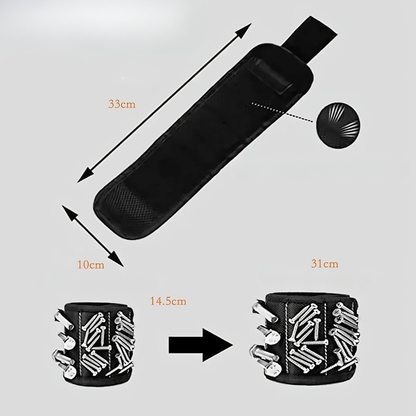 Jardioui Bracelet Magnétique de Bricolage Ingénieux