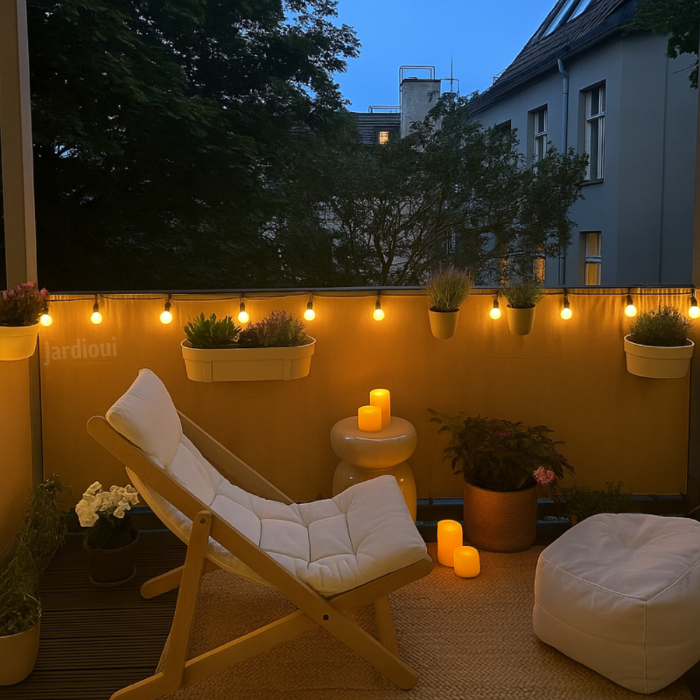 Jardioui Brise-Vue Balcon Imperméable