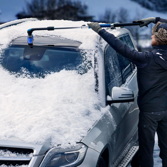 Jardioui Brosse à Neige Multifonction Robuste pour Voiture