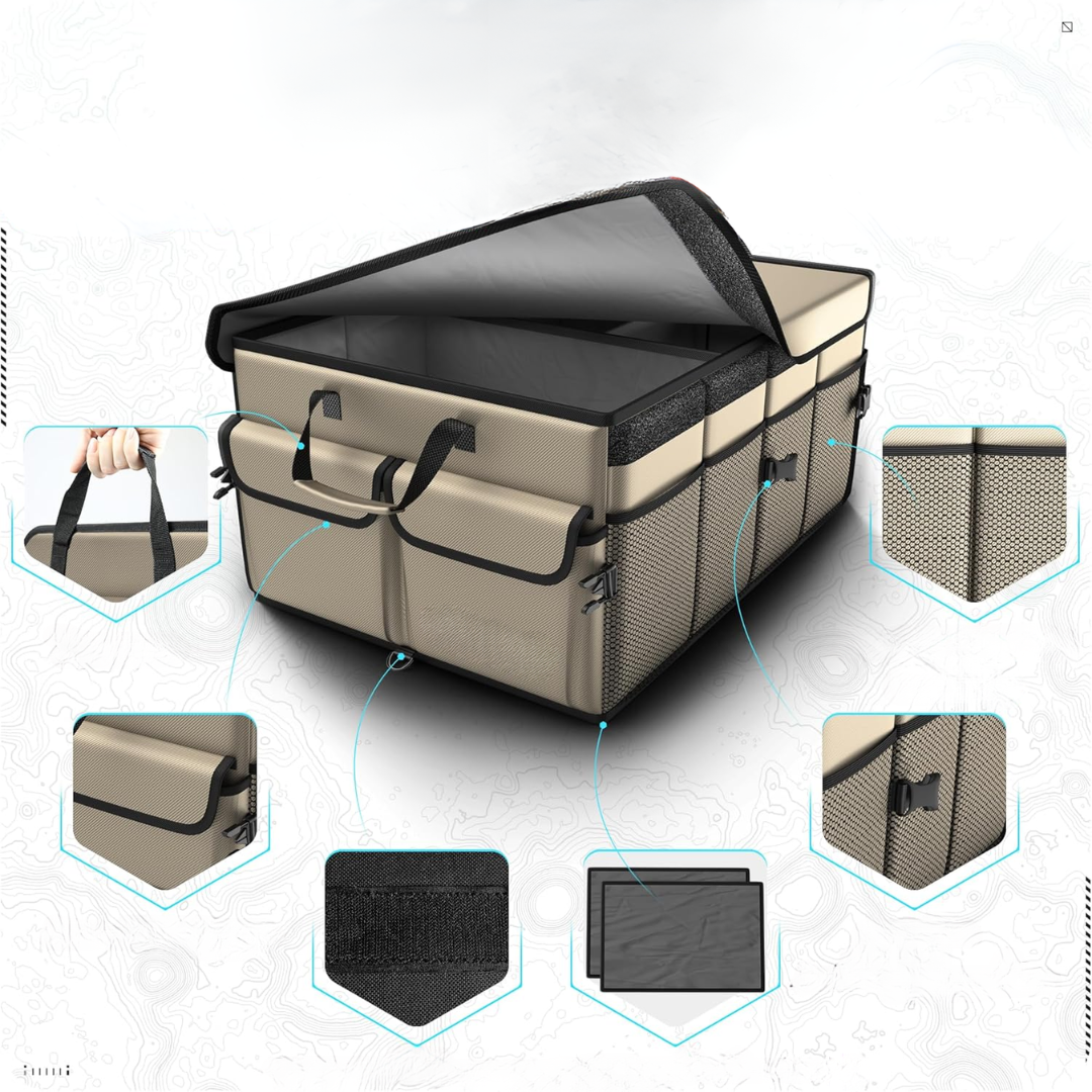 Jardioui Coffre de Rangement Modulable Ultra-Pratique