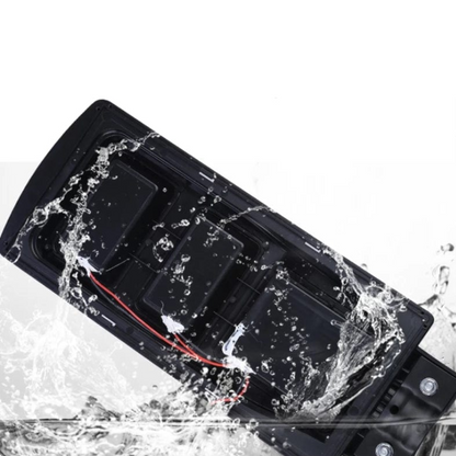 Jardioui Lampadaire Solaire Extérieur Détecteur de Mouvement Ultra-Puissant