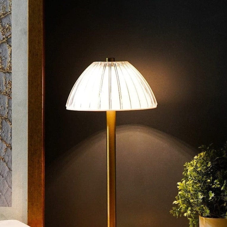 Jardioui Lampe de Table sans fil Chic et Rétro