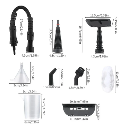 Jardioui Nettoyeur Vapeur Multi-Surfaces Puissant
