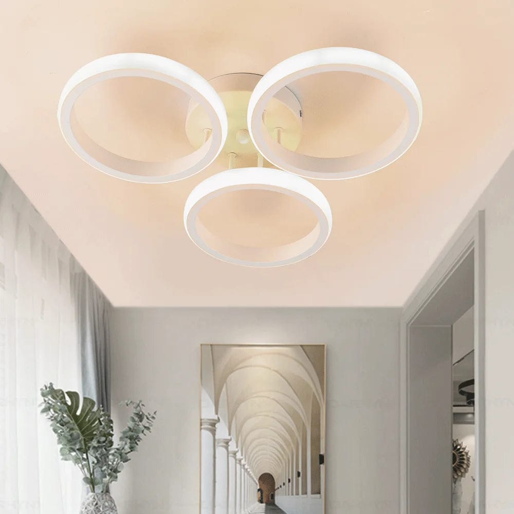 Jardioui Plafonnier LED Design Moderne Circulaire