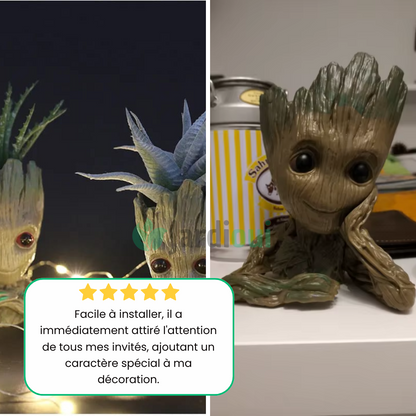 Jardioui Pot de Plantes Fantaisiste "Gardien de la Forêt"