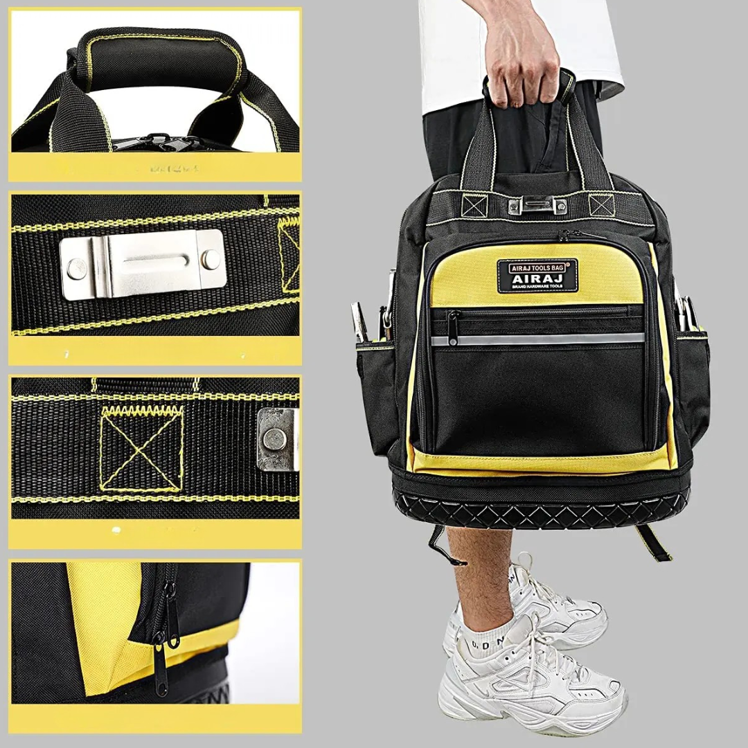 Jardioui Sac à Dos Pro Résistant Ultra-Confort