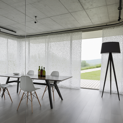 Jardioui Voile d'ombrage Camouflage Blanc