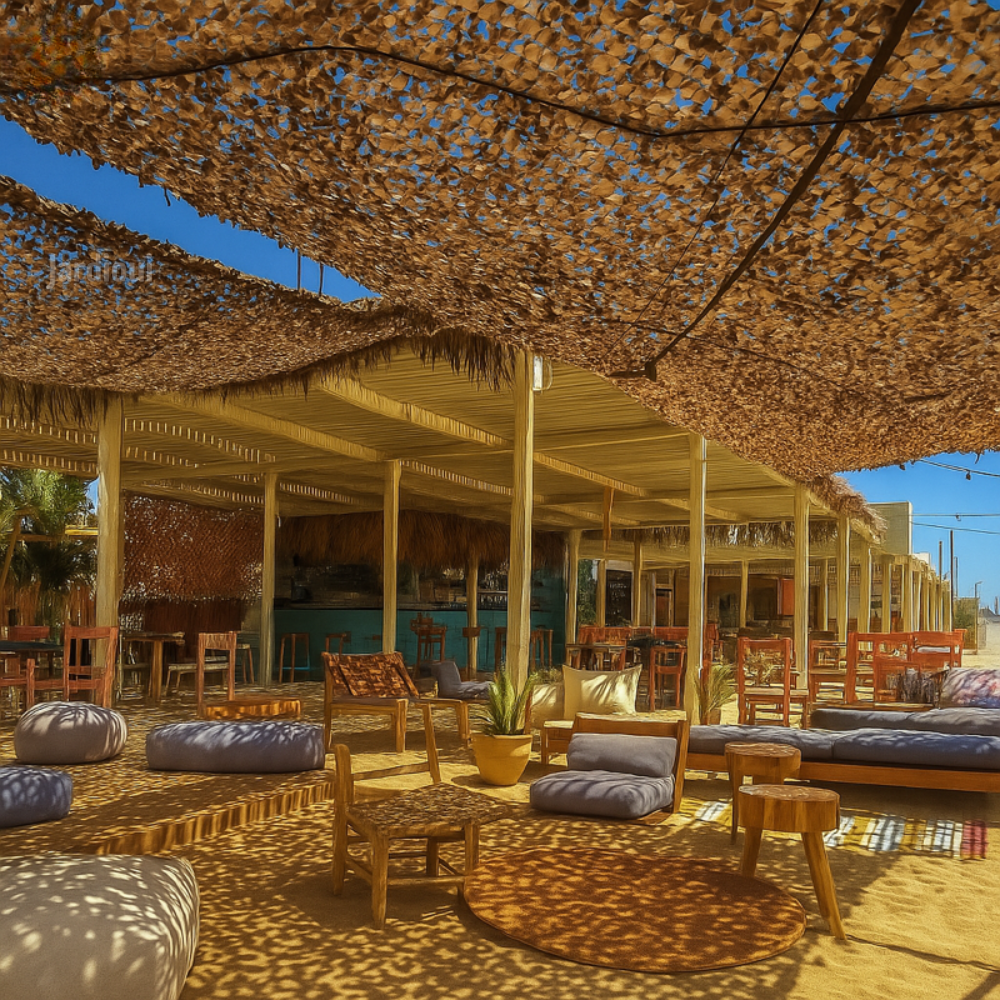 Jardioui Voile d'Ombrage Camouflage pour Extérieur