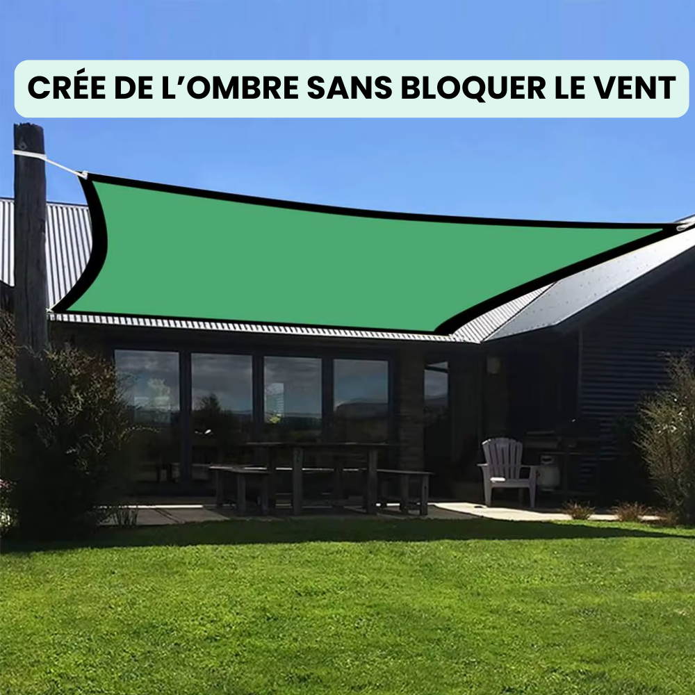 Jardioui Voile d'Ombrage Rectangulaire Premium